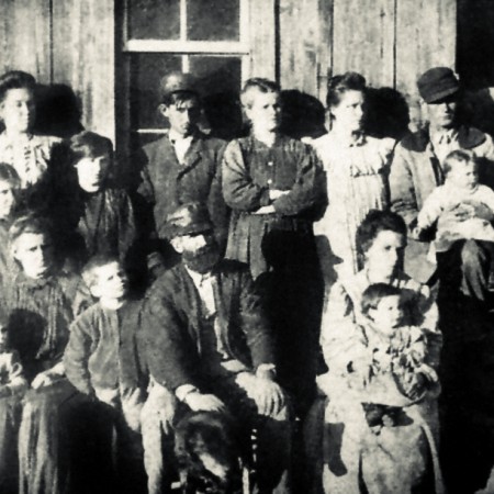Family of John David Brewer and Eva Hall