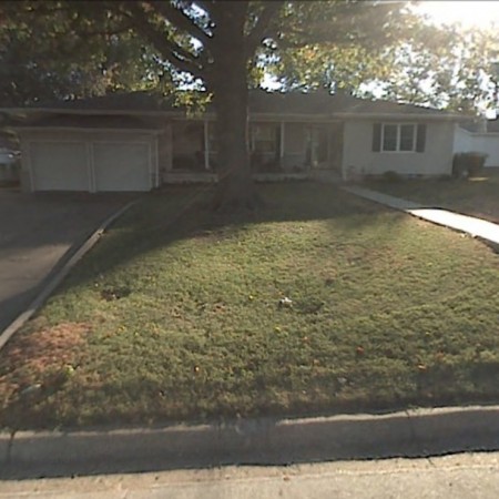 View from front