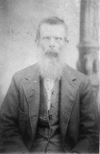 Photo of Alfred Crabtree, son of Littleton Crabtree and Rebecca Cox