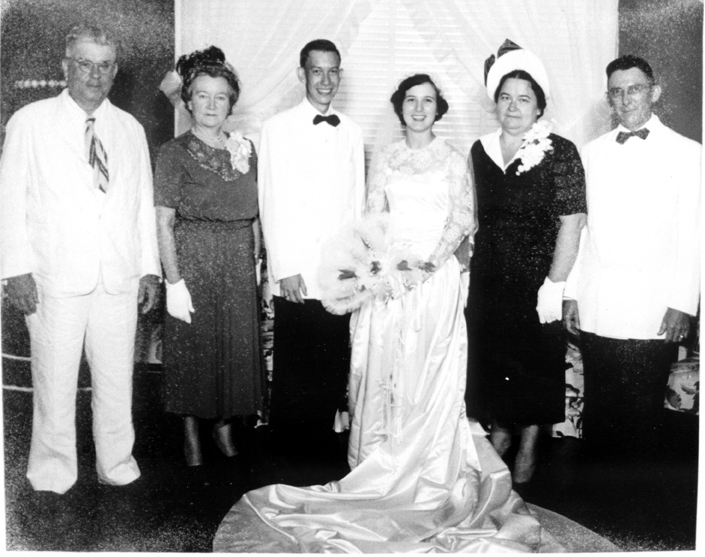 Wedding Photo of Jack and Jean Kearns