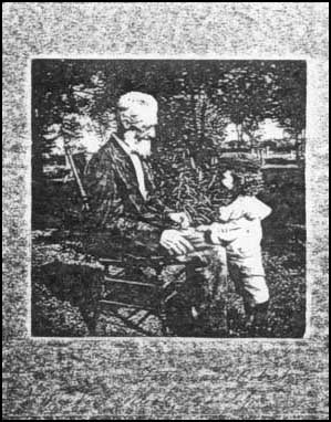 Image of Eliot Carhart (1828-1905) with Robert Carhart Mitchell (1905-1966)