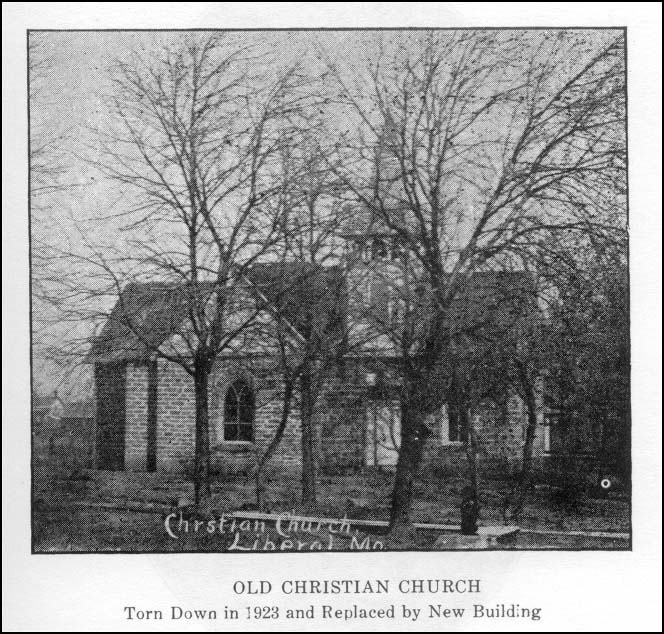 The Story of Liberal, Missouri – Old Christian Church