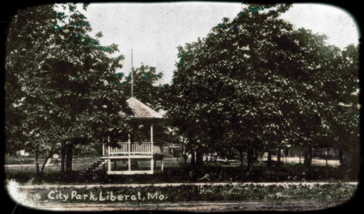 City Park at Liberal, Missouri