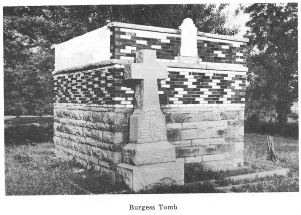 Mrs. Burgess-Oster and the Burgess Tomb – from “This Strange Town”