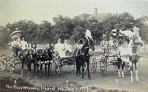 Liberal Prize Winners, Liberal Missouri, July 4 1904